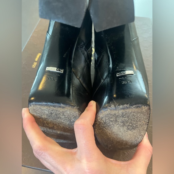 Gucci // Claudie Runway Platform Bootie // Size 36.5 - Picture 9 of 13